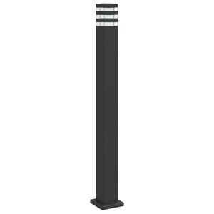 vidaXL Vanjska podna svjetiljka crna 110 cm aluminijska