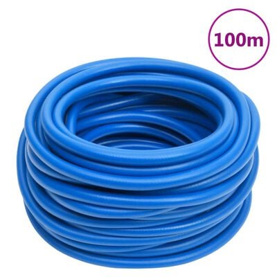 vidaXL Zračno crijevo plavo 0,6 " 100 m PVC