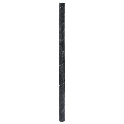 vidaXL Naljepnica za namještaj samoljepljiva mramor crna 90x500 cm PVC