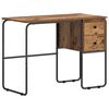 vidaXL Stol s pohranom Drvo hrasta 100 x 50 x 75 cm