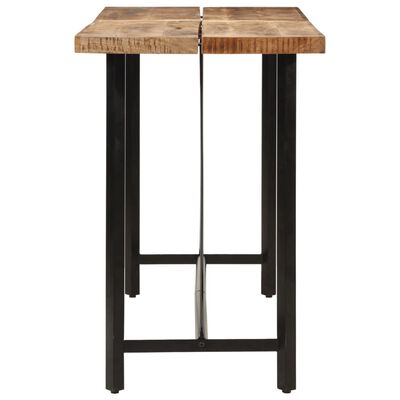 vidaXL Barski stol 150 x 70 x 107 cm masivno drvo manga i željezo