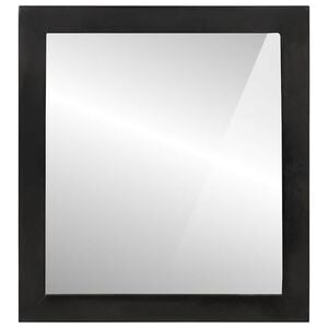 vidaXL Kupaonsko ogledalo 55x1x60 cm od stakla i masivnog drva manga