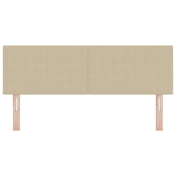 vidaXL Uzglavlje s uzglavljem Svijetlozeleni sivi 144 cm Lažna koža