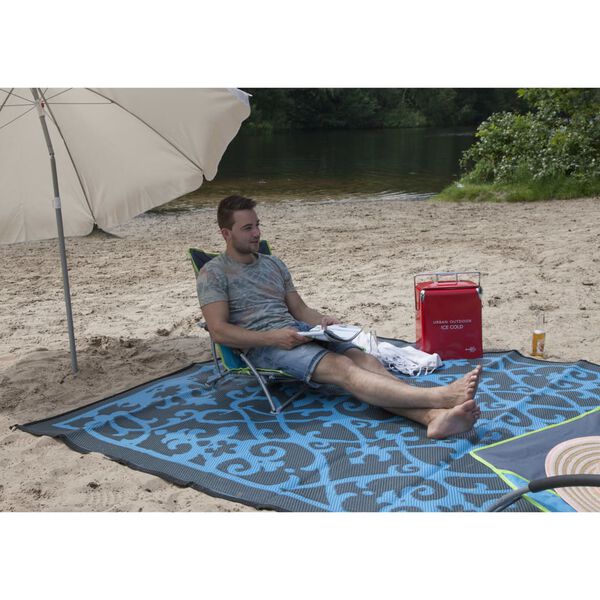Bo-Camp vanjski tepih Chill mat Oriental 2,7 x 2 m L plavi