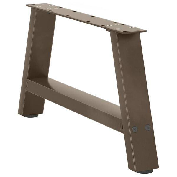 vidaXL Noge za klub stolić A-oblika 2 kom 70 x (30-31) cm čelik