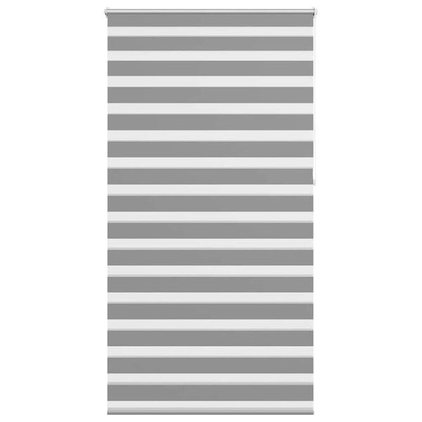 Rolo roleta sa zebrastim linijama 120 x 230 cm Siva