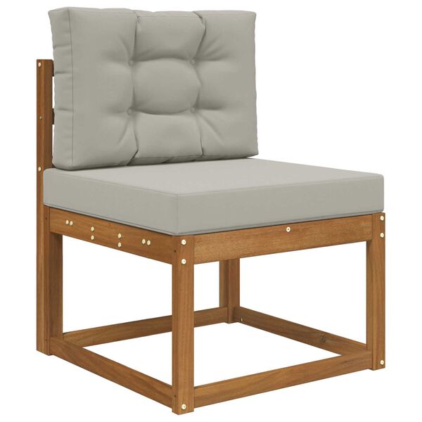 vidaXL Jastuk za vanjsku sofU 2 pcs Sivi Poliester