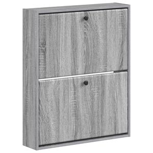 vidaXL Ormar za cipele na zidu BREDA 71 x 17 x 86 cm Konstruirano drvo