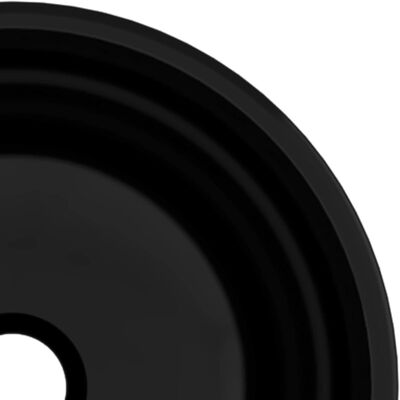 vidaXL Umivaonik od kaljenog stakla 30 x 12 cm crni