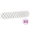vidaXL Re&scaron;etkaste ograde od vrbe 5 kom 180 x 30 cm