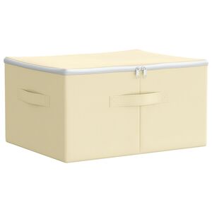 vidaXL Kutija za spremanje Netkana tkanina 43 x 34 x 23 cm 33,6 L Krem