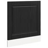 vidaXL Ploča za perilicu posuđa PORTO Crni hrast 60 x 1,5 x 57 cm