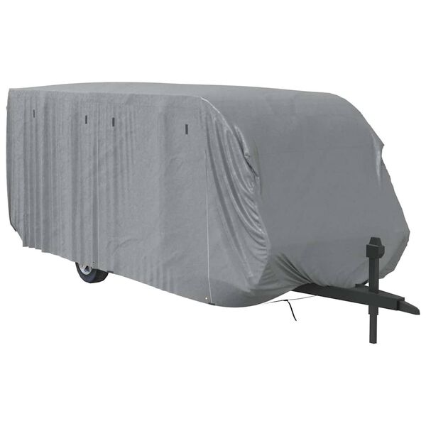 vidaXL Navlaka za karavan siva 732x250x220 cm netkana tkanina