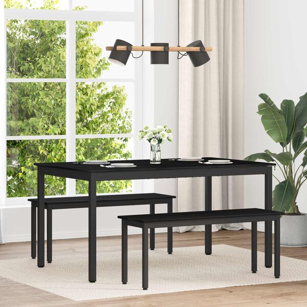 vidaXL Blagovaonski stolovi METAL