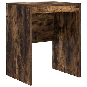vidaXL Stol Dimljeni hrast 60 x 50 x 76 cm