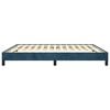 vidaXL Okvir kreveta bez madraca tamnoplavi 160x200 cm bar&scaron;unasti