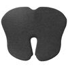 vidaXL Jastuk za sjedalo Tamno siva 50 x 43 x 10 cm Pjena za pamćenje