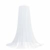 vidaXL Mreža za komarce za krevet 3 kom. 156 mesh Bijela ⌀56 x 220 cm