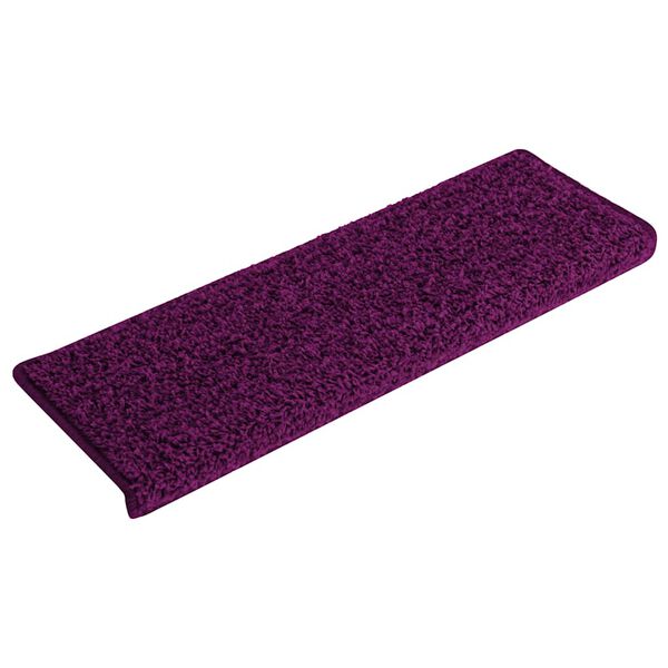 vidaXL Prostirke za stepenice 30 kom 65x21x4 cm roze pravokutni rub