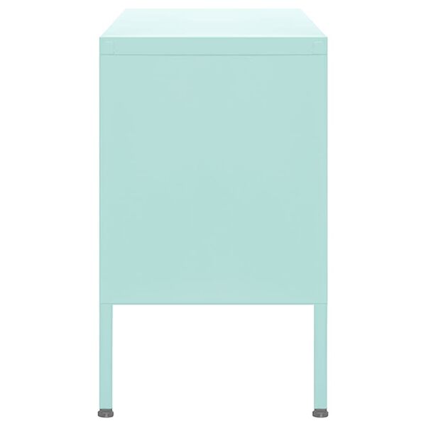 vidaXL TV ormarić boja mente 105 x 35 x 50 cm čelični