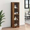 vidaXL Highboard Staro drvo 35 x 37 x 142 cm Konstruirano drvo