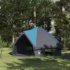 vidaXL Teepee šator s krovom Plava i siva 490 x 410 x 210 cm