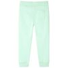 Dječji donji dio trenirke jarkozeleni 104