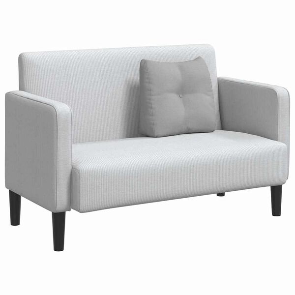 vidaXL Jastuk za leđa Oblačnosiva 45 x 24 x 50 cm tkanina