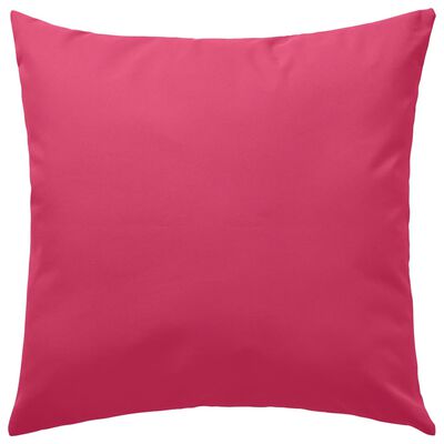 vidaXL Vrtni jastuci 2 kom 45 x 45 cm ružičasti