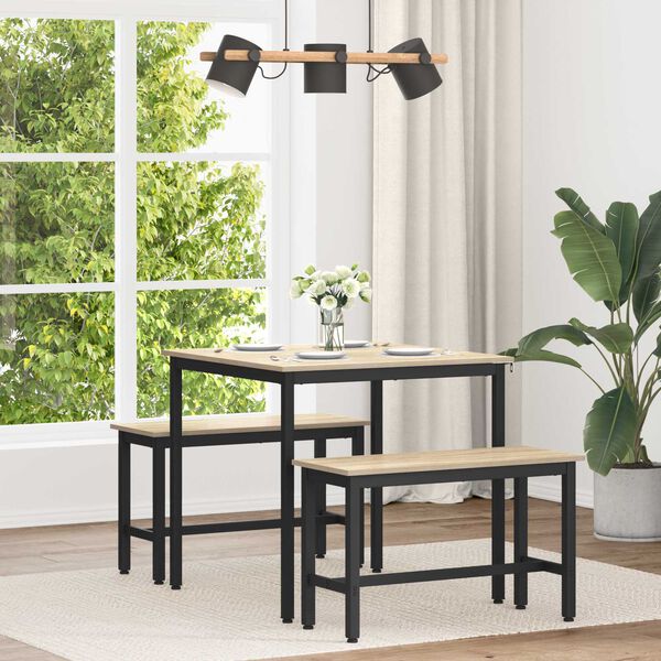 vidaXL Blagovaonski stolovi METAL