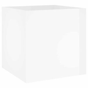 vidaXL Sadilica sjajna bijela 40 x 40 x 40 cm od konstruiranog drva
