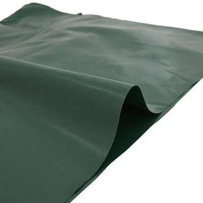 vidaXL Cerada zelena 4 x 7 m 650 g/m²