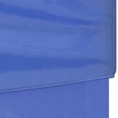 vidaXL Sklopivi šator za zabave s bočnim zidovima 2 x 2 m plavi