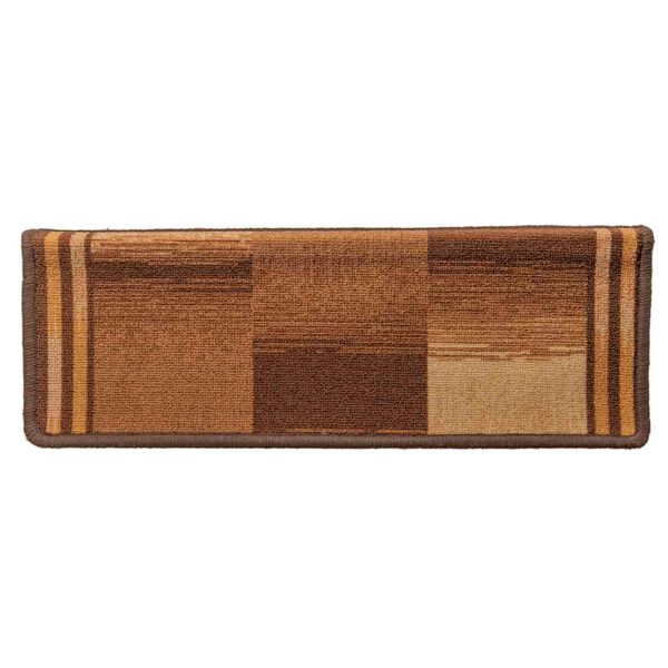 vidaXL Otirači za stepenice samoljepljivi 5 kom 65x21x4 cm smeđi