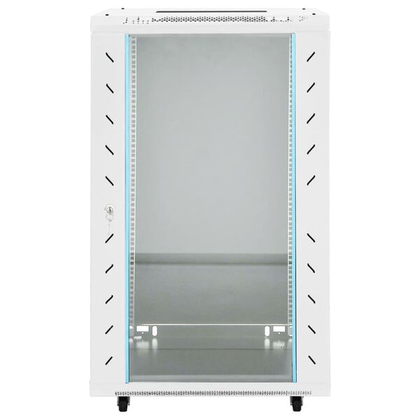 vidaXL Komunikacijski ormarić 18U 19" IP20 sivi 60 x 60 x 100 cm