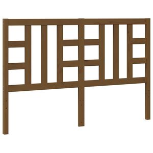 vidaXL Uzglavlje za krevet boja meda 166 x 4 x 100 cm masivna borovina