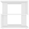 vidaXL Bočni stolić bijeli 40 x 40 x 40 cm konstruirano drvo