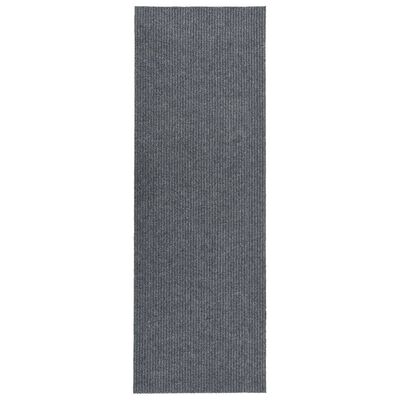 vidaXL Dugi tepih za hvatanje nečistoće 100 x 350 cm sivi