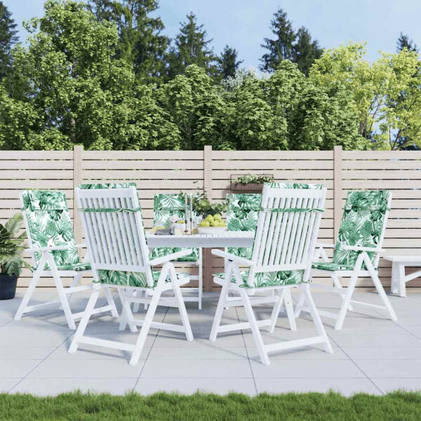 vidaXL Jastuci za visoku stolicu 6 kom uzorak li&scaron;ća od tkanine Oxford