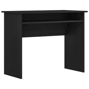 vidaXL Radni stol Crni hrast 90x50x74 cm Konstruirano drvo