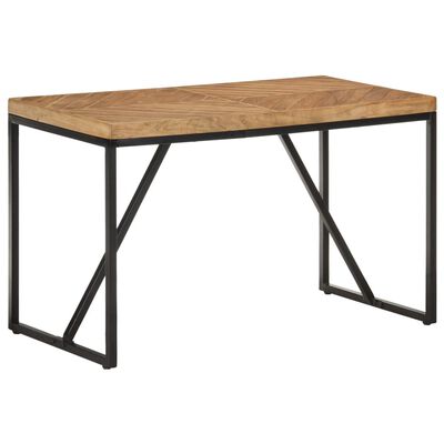 vidaXL Blagovaonski stol 120 x 60 x 76 cm masivno drvo bagrema i manga