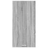 vidaXL Viseći ormarić s pohranom Siva Sonoma i bijela 50 x 31 x 100 cm