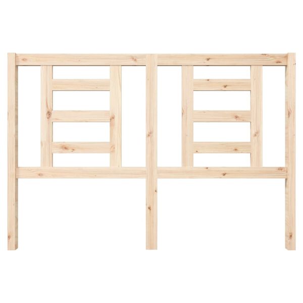 vidaXL Uzglavlje za krevet 146 x 4 x 100 cm od masivne borovine
