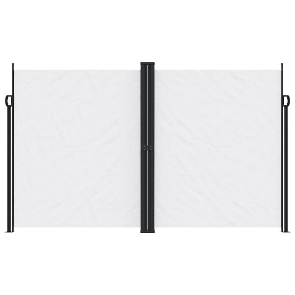 vidaXL Bočna tenda na uvlačenje bijela 200x600 cm