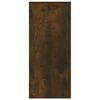 vidaXL Komoda boja dimljenog hrasta 102x33x75 cm od konstruiranog drva