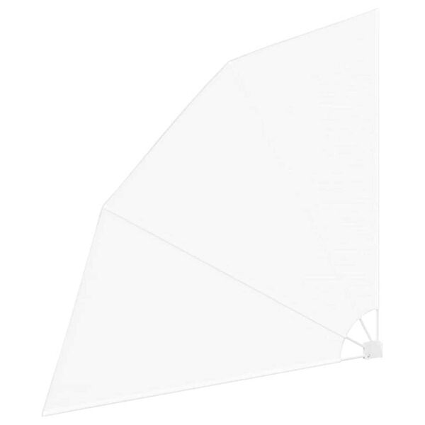 vidaXL Zaslon za privatnost na balkonu Bijelo 210 x 210 cm Poliester