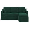 vidaXL Sofa Tamnozelena
