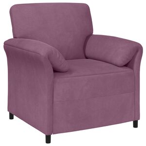 vidaXL Jednosed Ljubičasta 88 x 83 x 95 cm Bar&scaron;un