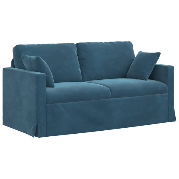 vidaXL Sofa Plava 158 x 78 x 80 cm Bar&scaron;un