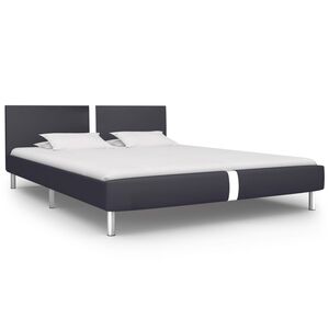 vidaXL Okvir za krevet od umjetne kože crni 120 x 200 cm